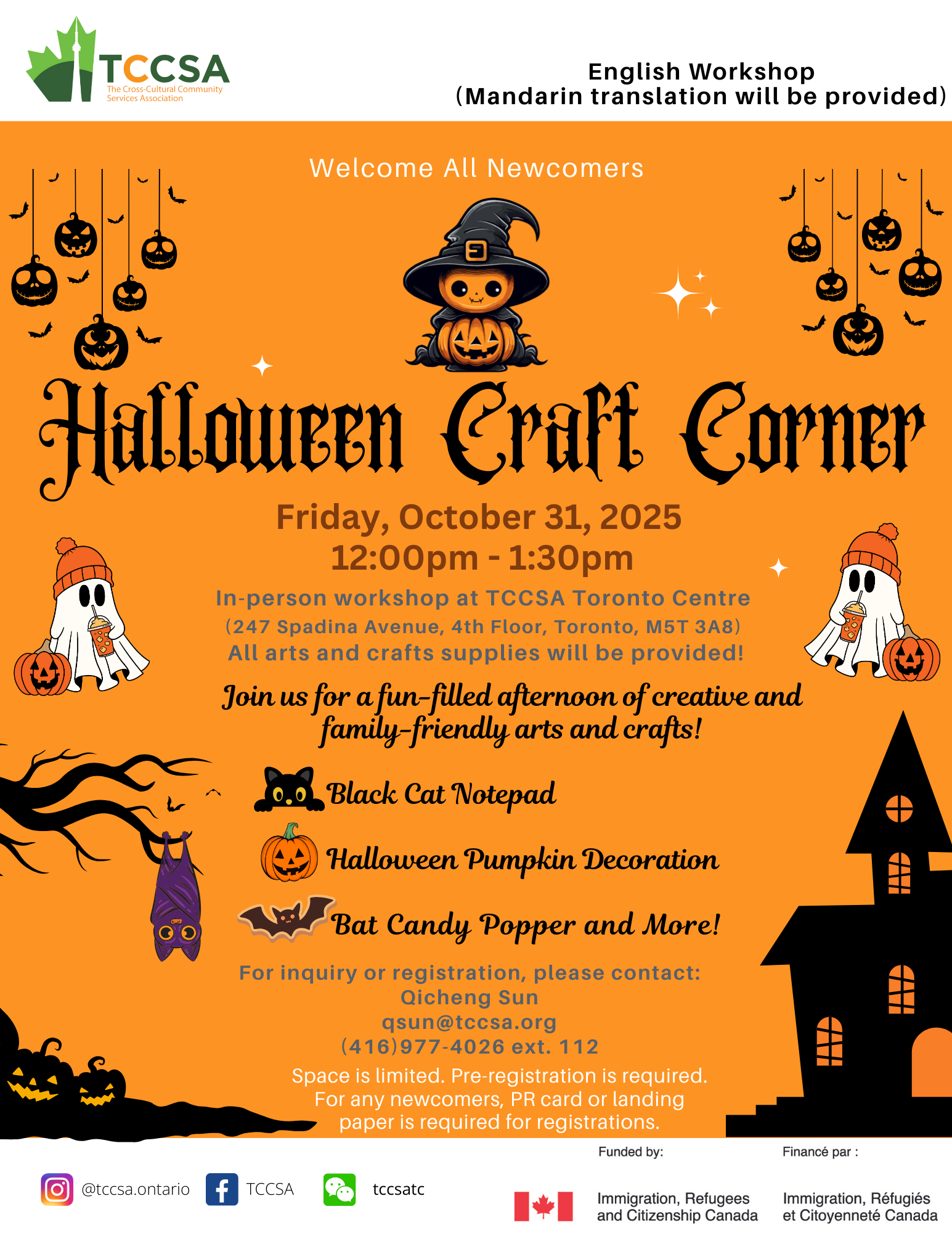 Halloween Craft Corner (ENG)